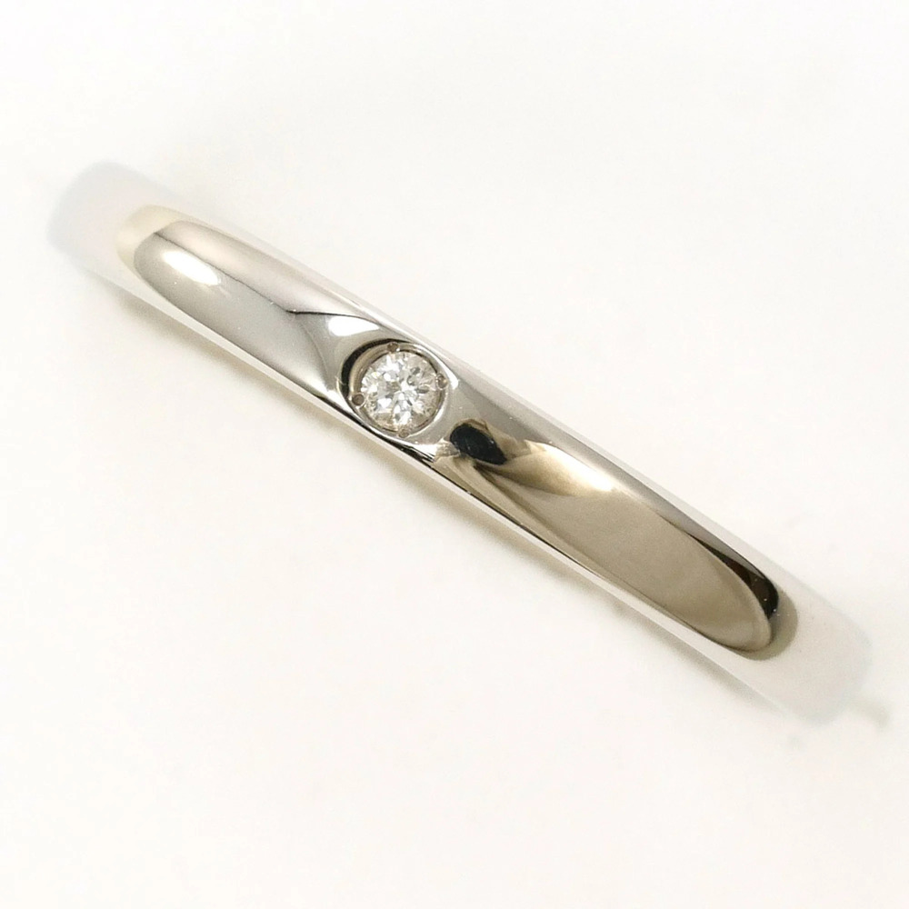 Citizen Jewelry PT900 Platinum Ring with Diamond (no carat marking), Total We...